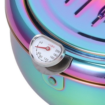 Фритюрница из нержавеющей стали с термометром