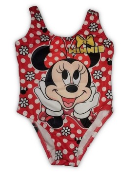 Kąpielówki, strój jednoczęściowy Minnie 134/140