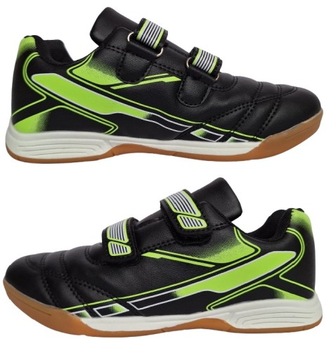 Buty sportowe na w-f halę halówki do piłki nożnej sneakersy 32 na rzepy