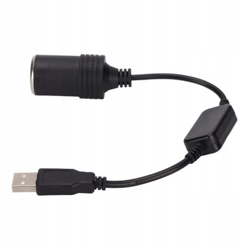 USB от 5 В до 12 В, розетка прикуривателя автомобиля
