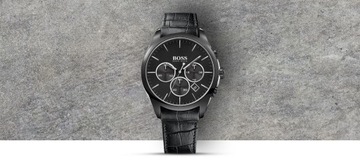 Zegarek Męski Hugo Boss Onyx CZARNY ORGINAŁ PREZENT + BOX