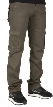 Мужские брюки-карго Ш:42 104 СМ хаки рабочий