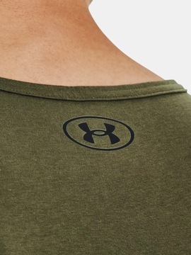 KOSZULKA MĘSKA UNDER ARMOUR BEZRĘKAWNIK SPORTOWY WIOSENNY BAWEŁNA 1329589