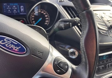 Ford Kuga II SUV 1.6 EcoBoost 150KM 2014 Ford Kuga 1.6B 150KM tytanium stan bdb polskora 1.6 Benzyna 150KM, zdjęcie 30