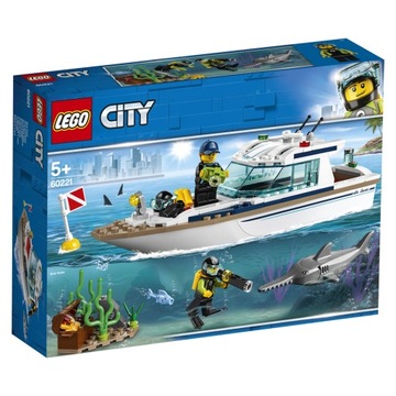 KLOCKI LEGO CITY JACHT 60221