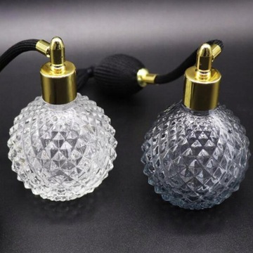 2 длинных флакона для духов в винтажном стиле