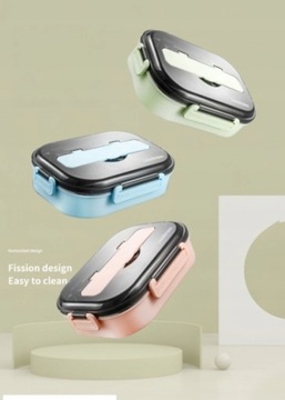 КОНТЕЙНЕР ДЛЯ ОБЕДА Разделенный ланч-бокс, 4 отделения, 1,3 л.