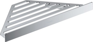 PÓŁKA ŁAZIENKOWA NAROŻNA CHROM HANSGROHE ADDSTORIS