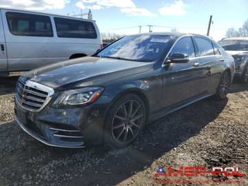 Mercedes Klasa S W222 2018 Mercedes-Benz Klasa S _S560_W222_4Matic_4.0 L_463 km_2018r 4.0 Benzyna, zdjęcie 1