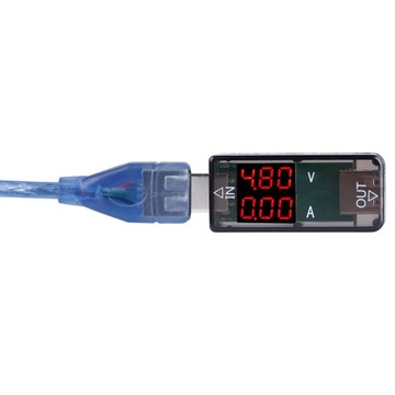 МЕТР ВОЛЬТМЕТР USB-ТЕСТЕР НАПРЯЖЕНИЯ AMPEROMIE