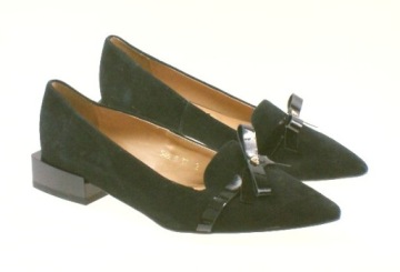 SAGAN 4625 ЧЕРНЫЕ ТУФЛИ, РАЗМЕР 37