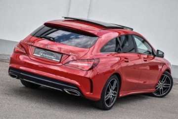 Mercedes CLA C117 Shooting Brake Facelifting 2.0 220 184KM 2017 Mercedes-Benz CLA CLA 220 4-MATIC 184KM Shooting-Brake AMG Panorama Salon, zdjęcie 6