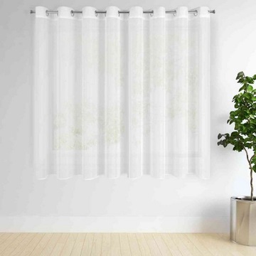 ЛЮСИ БЕЛАЯ ВУАЛЬНАЯ ШТОРА, ГЛАДКАЯ, ГАРАНТЫ 300x160