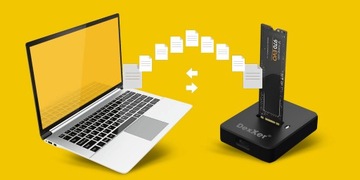 Док-станция для твердотельного накопителя M.2 SATA/PCIe NGFF/NVMe USB Type C 3.1, 10 ГБ/с