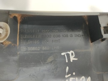 НАКЛАДКА ЛЕВАЯ БОКОВАЯ СТОРОНА СТОЙКИ ДВИЖЕНИЯ VIVARO 01-14