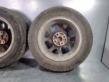 КОМПЛЕКТ ЛЕГКОСПЛАВНЫХ ДИСКОВ (14 ШТ. С ШИНАМИ TOYOTA YARIS I (99-05)