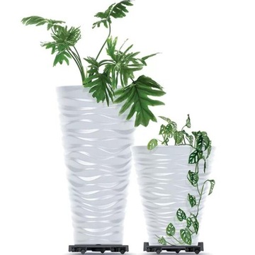 ПЛАТФОРМА-СТОЙКА НА КОЛЕСАХ ДЛЯ ЦВЕТОЧНЫХ ГОРШКОВ IPRR370 АНТРАЦИТ