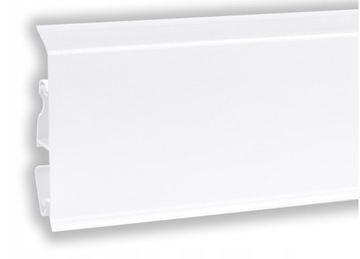 Listwa przypodłogowa KORNER EVO 7cm biała 250 cm