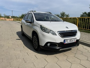 Peugeot 2008 I SUV 1.2 PureTech 82KM 2015 Peugeot 2008 Klima LEDY Mały przebieg