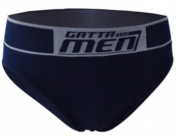 6X ХЛОПКОВЫХ ТРУСИКО GATTA СЛИПЫ ЧЕРНО-БЕЛЫЕ ТЕМНО-СИНИЕ XL