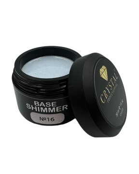 Baza Hybrydowa Kamuflująca CRYSTAL PROFESSIONAL Base Shimmer #16 15ml