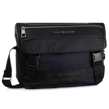 TOMMY HILFIGER Torba sportowa na ramię Nylon Mix Messenger