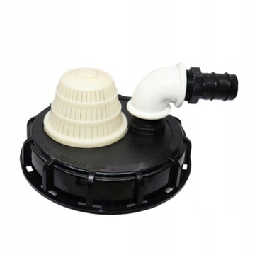 Adapter pokrywy zbiornika IBC Filtr Zmywalne
