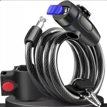 Велосипедный замок Велосипедный трос безопасности Застежка-цепочка