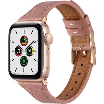 PASEK SKÓRZANY DO APPLE WATCH 1/2/3/4/5/6/7/8/9/SE 38/40/41MM OPASKA