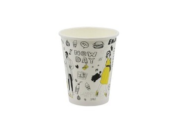 КОФЕЙНЫЕ БУМАЖНЫЕ КРУЖКИ ND 250МЛ + КРЫШКИ 100 ШТ (для перепродажи)