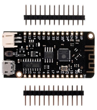 ESP32, Wi-Fi, Bluetooth, литий-ионный аккумулятор, MicroPython