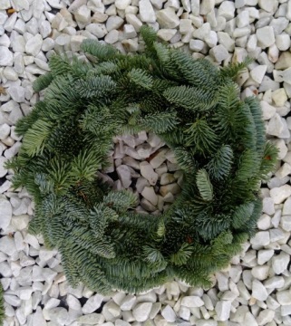 Соломенный венок, обруч, основа для венков 30 см.