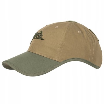 Czapka baseballowa Helikon Logo Cap COYOTE/OLIVE