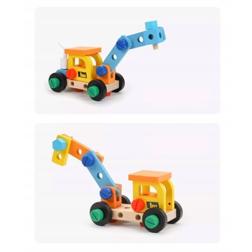 НАБОР 52 ШТ. ЗАБАВНЫЙ ДЕРЕВЯННЫЙ ЯЩИК ДЛЯ ИНСТРУМЕНТОВ ДЛЯ МАСТЕРСКОЙ ДЛЯ ДЕТЕЙ XXL