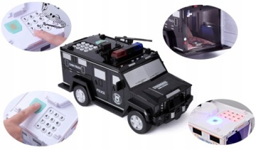 АВТОМОБИЛЬНАЯ КОПИЛКА ДЛЯ КОДОВ БЕЗОПАСНАЯ ПОЛИЦИЯ ВЫтаскивает БАНКНОТЫ ПОЛИЦИЯ