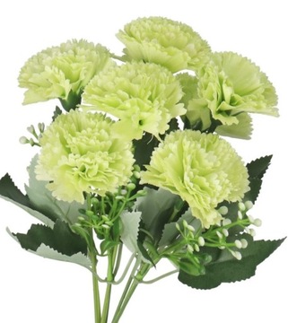 SZTUCZNE KWIATY ROŚLINY BUKIET GAŁĄZKI GOŹDZIK GOŹDZIKI