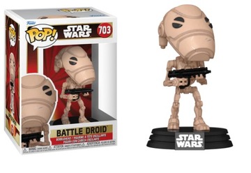 Figurka Funko POP! Star Wars Gwiezdne Wojny - Battle Droid #703