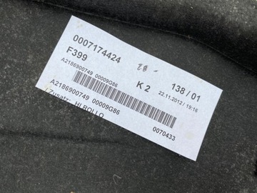 MERCEDES CLS W218 POLIČKA ZADNÍ A2186900749
