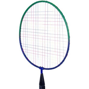 Zestaw do badmintona 2 Rakiety + 3 Lotki + 1 piłeczka