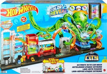 HOT WHEELS ZESTAW MEGAMYJNIA ATAK OŚMIORNICY