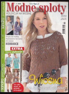 MODNE SPLOTY 1/2016 KOLEKCJA NA WIOSNĘ