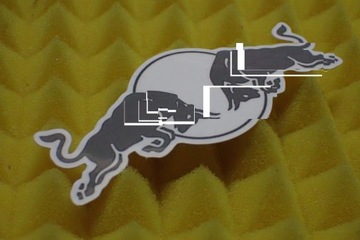 НАКЛЕЙКА DAKAR RALLYCROSS MOTOCROSS НАКЛЕЙКА RBR 10,3 x 4,1 см