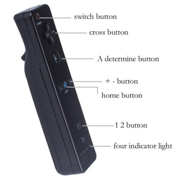 Комплект из 2 контроллеров жестов и джойстика-нунчака для Nintendo Wii Wii U