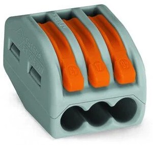 WAGO SZYBKOZŁĄCZKA 222-413 3x0,08-4mm 50SZT