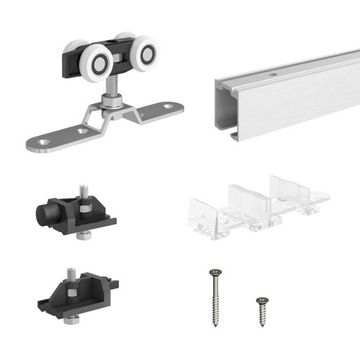 System przesuwny drzwi do 120 kG do 75 cm szer.