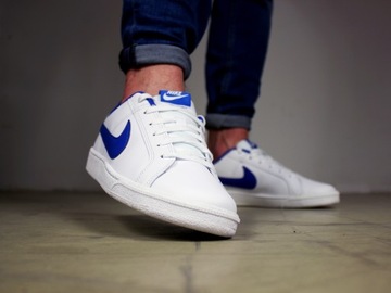 buty męskie Nike SKÓRZANE sportowe sneakersy SKÓRA trampki na co dzień