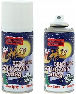 Sztuczny Śnieg Spray Dekoracja Choinka Okno 150ml