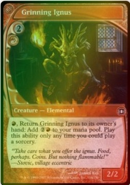 MTG Grinning Ignus FOIL FUT