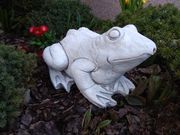 Бетонная фигура ЛЯГУШКА производитель фонтанов (Z91)ALA-SHOP