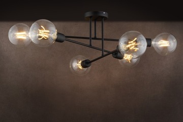 ПОТОЛОЧНЫЙ СВЕТИЛЬНИК, СВЕТОДИОДНАЯ ЛЮСТРА LOFT EDISON